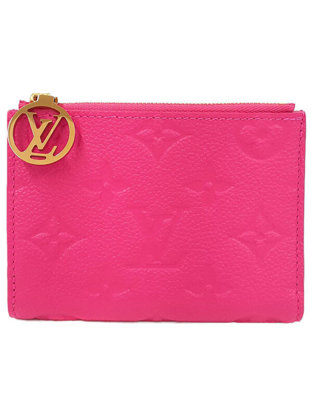 Louis Vuitton Monogram Empreinte Portefeuille Lisa Bi fold Short Wallet